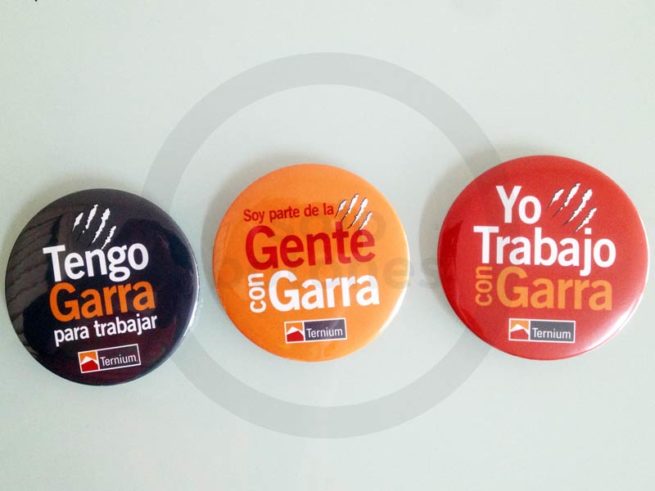 Botón de 3 pulgadas
